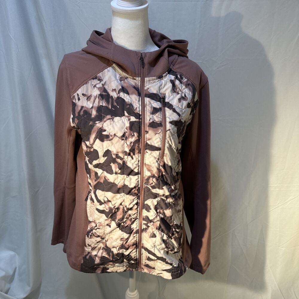 Under Armour Women's M ColdGear Reactor Hybrid Lite Printed Jacket Lightweight
